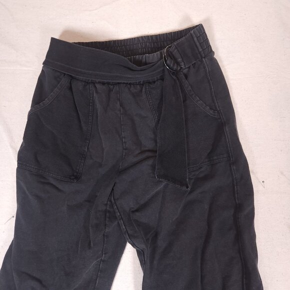 Saturday Sunday Anthropologie Sydney Jogger Pants Womens Small Belted FLAW - Picture 13 of 16